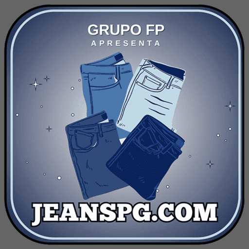 Imagem promocional da JEANSPG mostrando a plataforma e suas vantagens